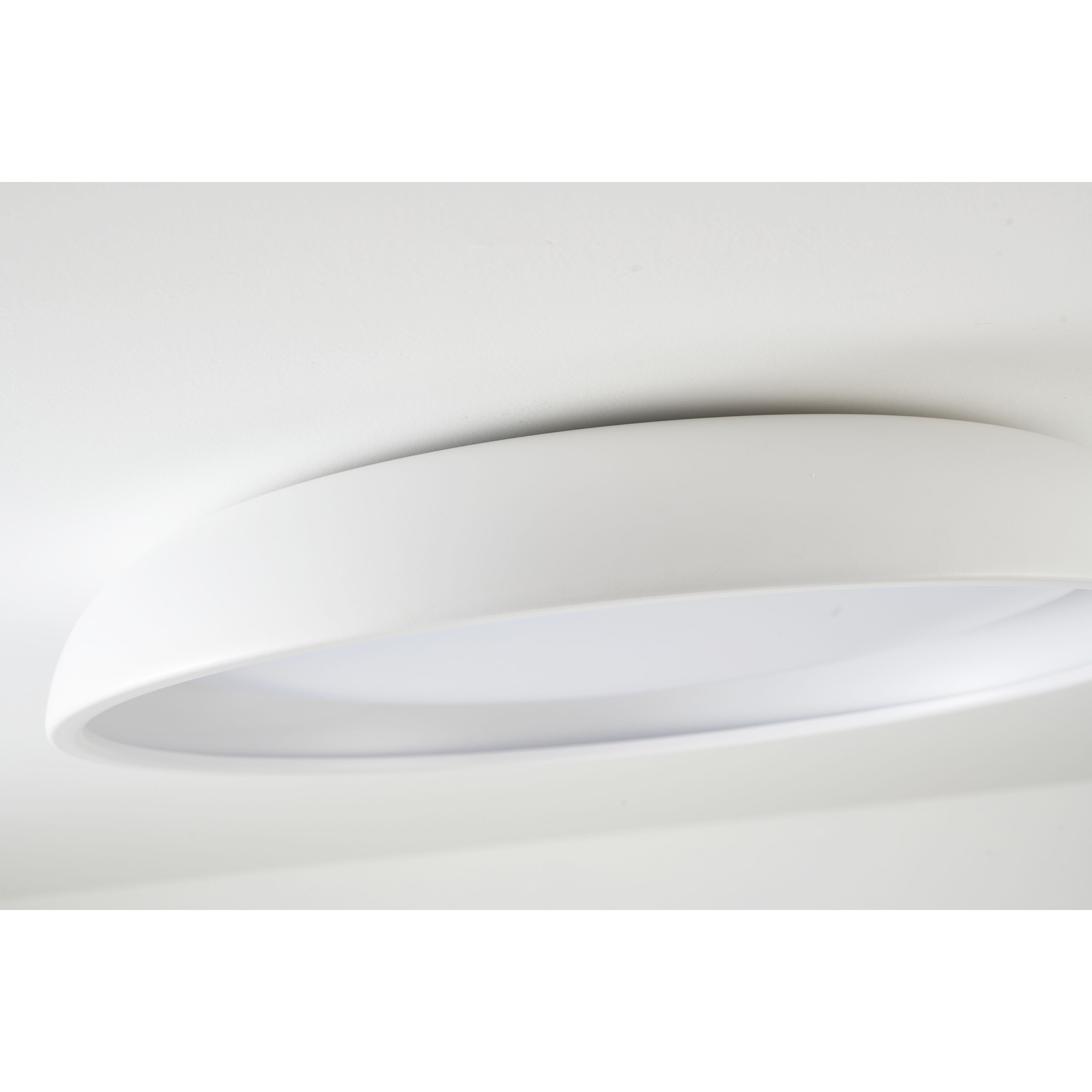 Canada LED 24 inch Matte White Flush Mount Ceiling Light
